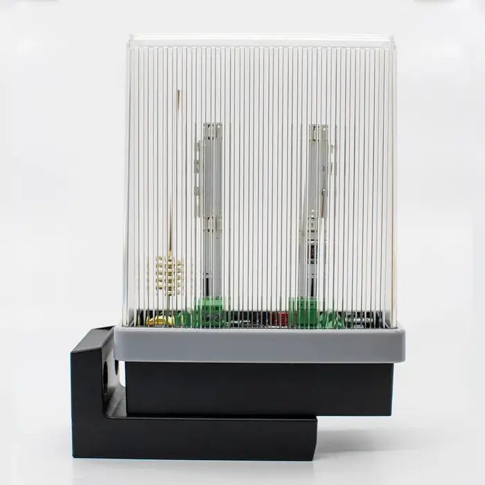 Lumière clignotante de protection de sécurité pour portail, porte de garage, alarme lumineuse 12V-24