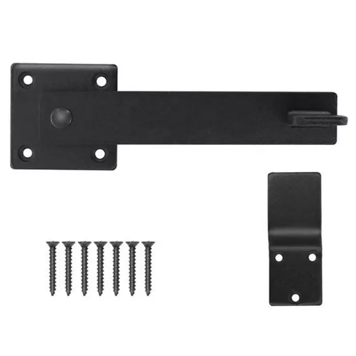 Serrure de porte double pour portail de grange, portail de clôture rotatif à 360 degrés, serrure rob