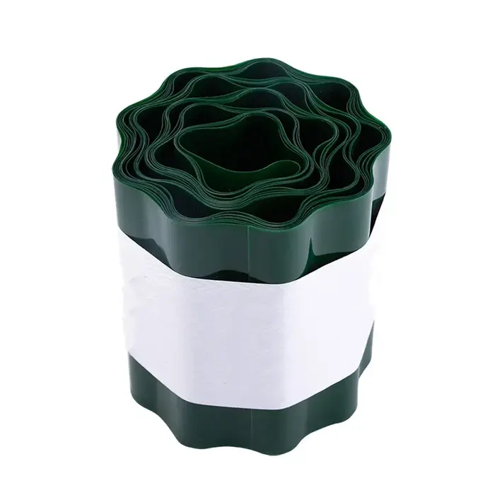 Clôture de jardin en plastique pliable, résistante aux intempéries, rampe ondulée découpable, résist