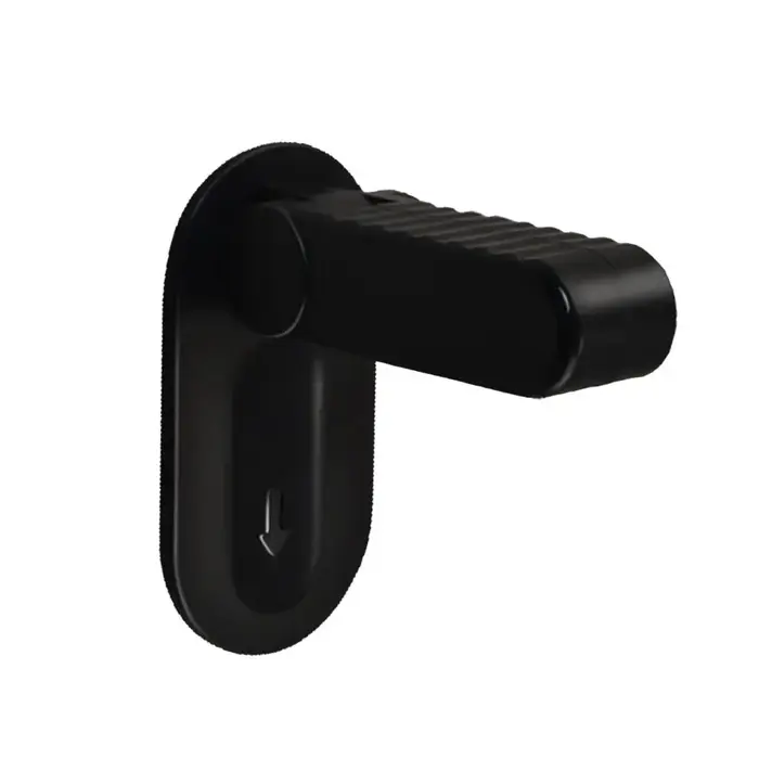 Serrure de tige de porte en plastique, poignée universelle Anti-ouverture, serrure de sécurité pour 