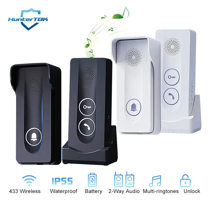 Interphone sans fil avec sonnette