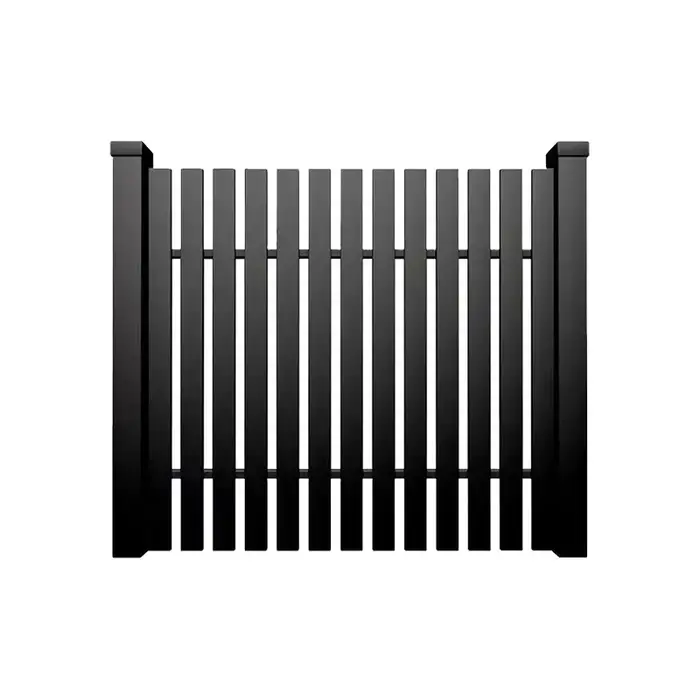 Aluminum guardrail balcony fence Villa garden railings modern Chinese style outdoor wall aluminum ar
