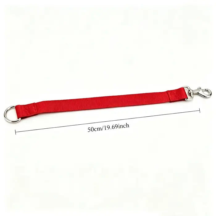 3 loquets simples pivotants à anneau pour chevaux, 50 cm, pour sécuriser les clôtures de chevaux, de