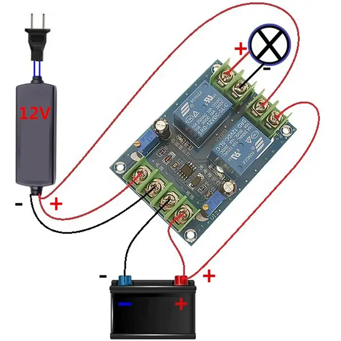 Module de commutation automatique d'alimentation 12V 10a, panne de courant vers carte de commande de