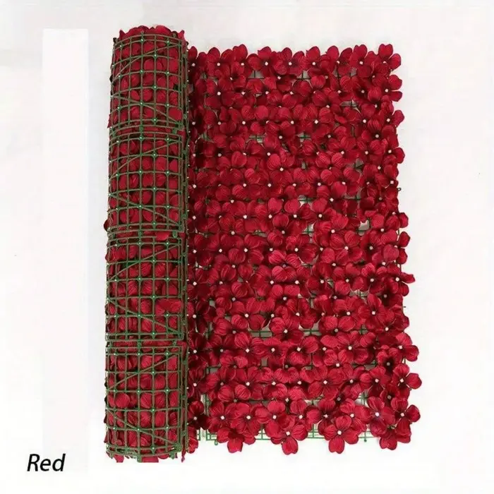 Rouleau de clôture de haie artificielle, treillis d'écran de lierre synthétique pour balcon, Patio, 