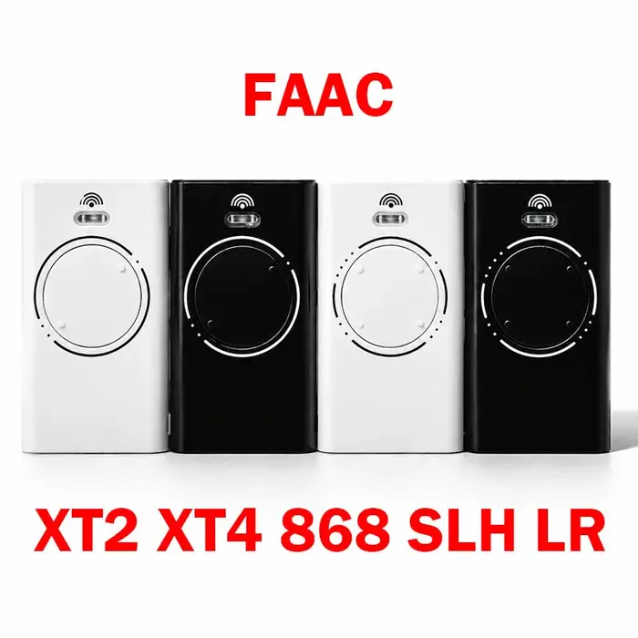 Télécommande de porte de garage FAAC 868 MHz