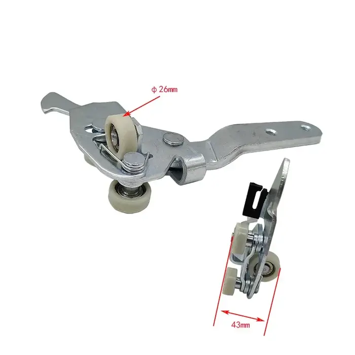 Guide de Rouleau de Porte Coulissante Droite