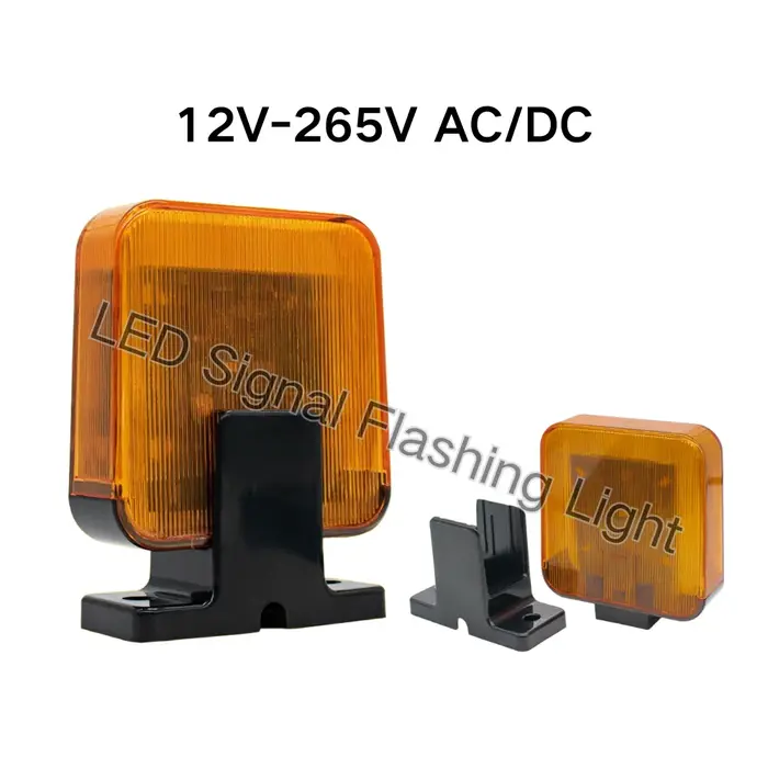 Universel 12 V-256 V 220 V 12 V 24 V Protection de sécurité LED Signal d'alarme lumière clignotante 