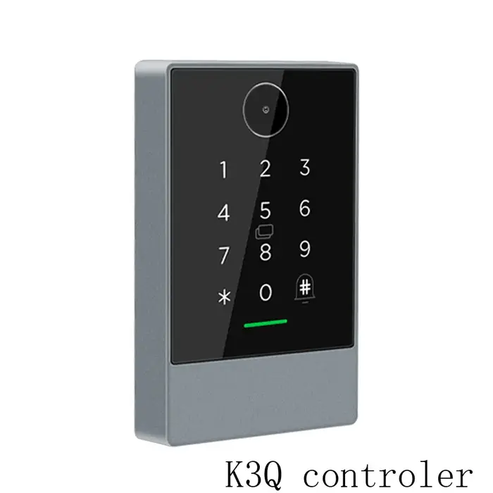 TTLOCK – lecteur de contrôle d'accès QRcode K3Q + G2 Hub, 13.56Mhz, Rfid IP67, clavier étanche, fonc