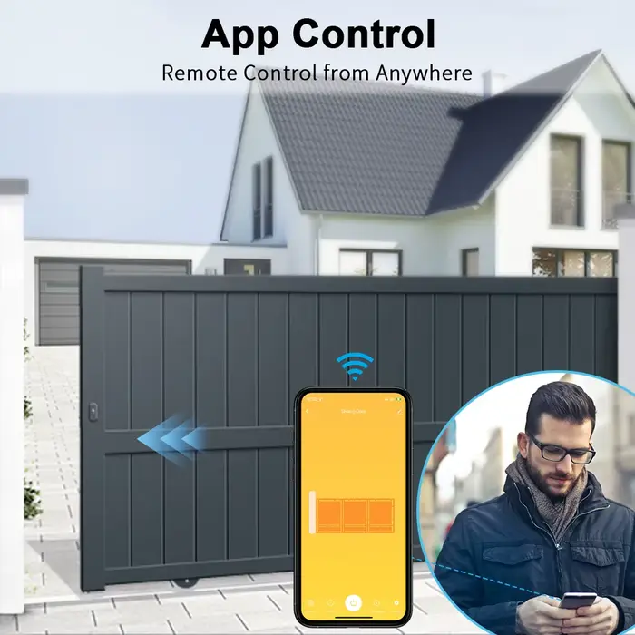 Tuya – ouvre-porte coulissant intelligent