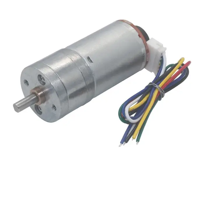 Moteur électrique à couple élevé, moteur à engrenages à courant continu avec impression, 6V, 12V, 24