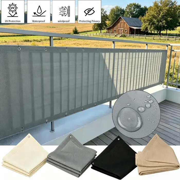 Panneaux d'ombrage pour clôture 95% - Brise-vue pour balcon