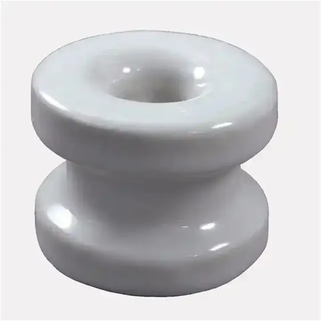 Poteau d'angle de clôture électrique en porcelaine, isolant en céramique, poteau en bois, clôture él