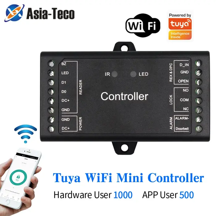 Contrôleur de porte Wi-Fi avec application