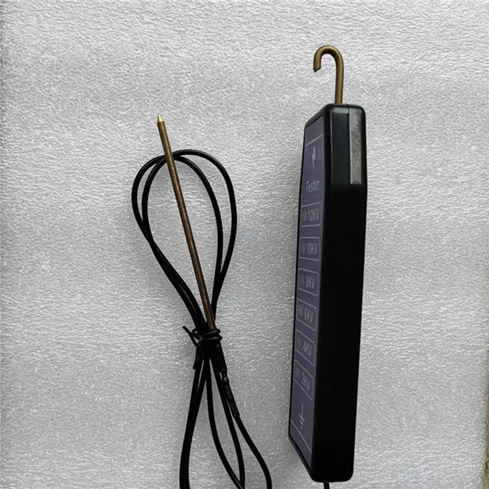 Outil de test de tension de clôture d'agriculteur 2X 2-12KV, testeur de tension de clôture électriqu
