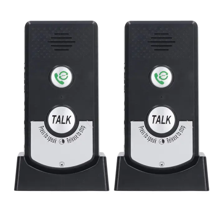 Interphone vocal sans fil sonnette interphone vocal bidirectionnel Interphone sans fil longue portée