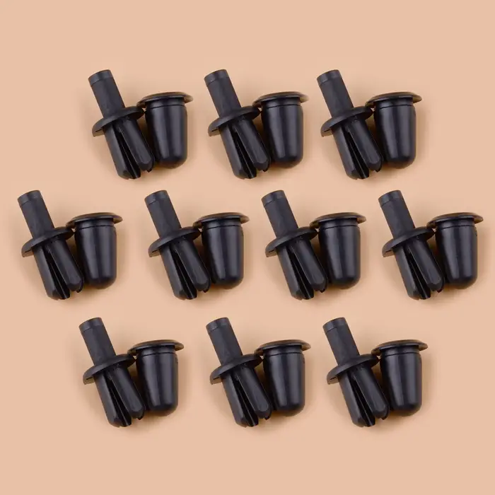 Clips de retenue de moulage de sol à bascule de pilier A, noir, convient pour Range Rover 4,2 L, 4,4