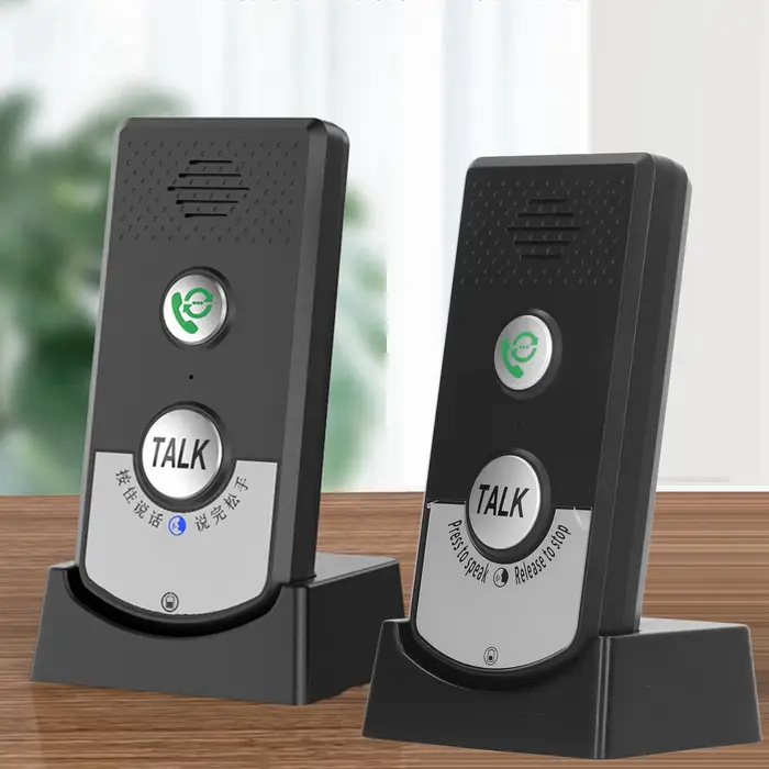 Interphone vocal sans fil, unité d'interphone sans fil humanisée, longue portée, économie d'énergie,