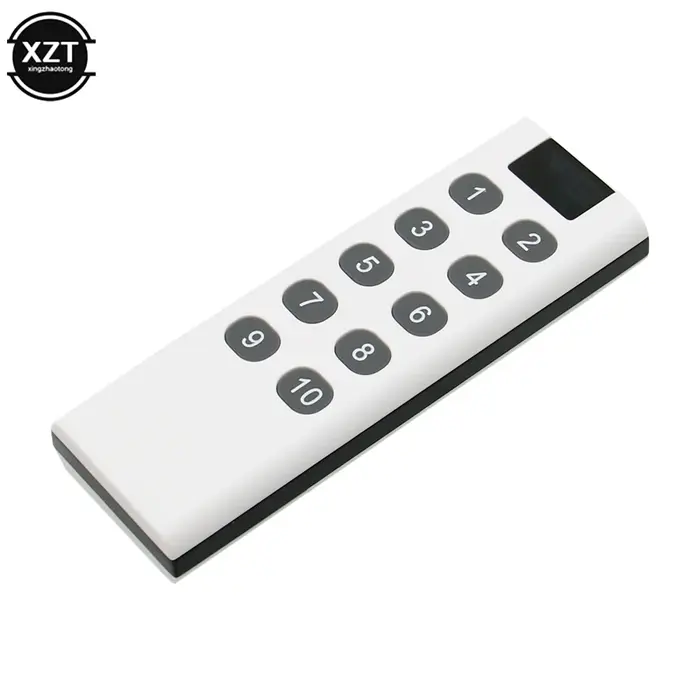 Transmetteur de télécommande numérique sans fil, Code d'apprentissage 433MHz, pour 3/4/6/8/10 canaux
