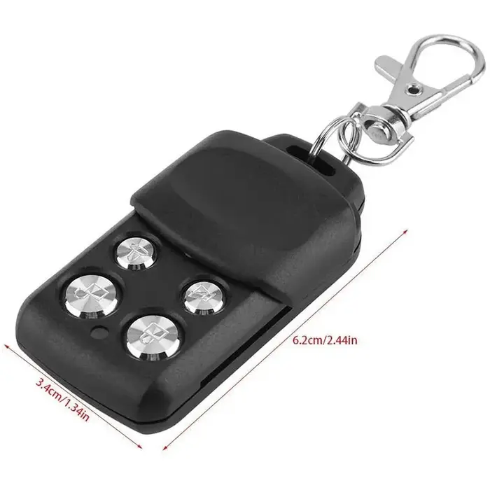 Récepteur de porte de garage à 2 canaux, contrôleur d'ouverture de portail, code roulant, 12V/24V AC