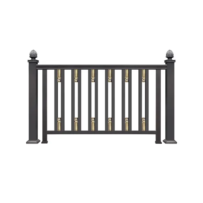Dernière porte de patio moderne et élégante en aluminium, porte d'entrée de Villa solide