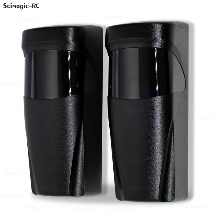Capteur de faisceau de sécurité infrarouge Détecteur de cellule photoélectrique DC / AC 12 ~ 24V pour porte