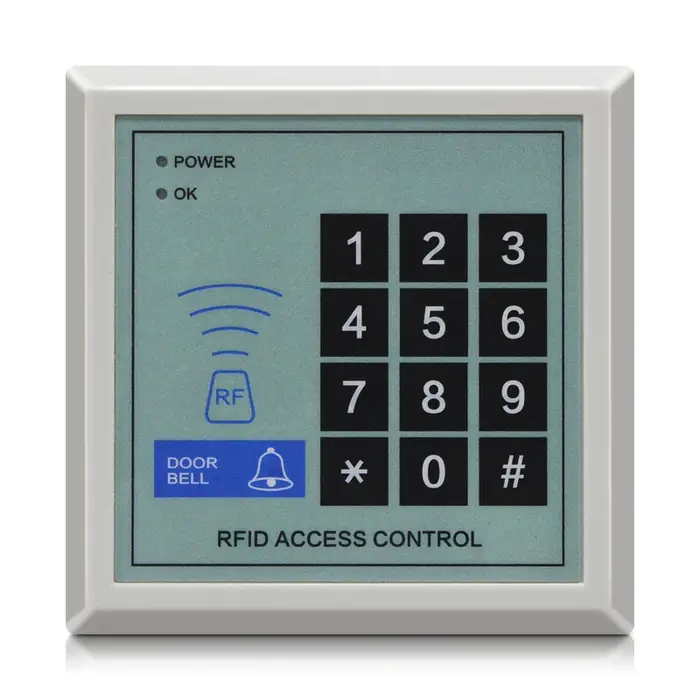 Système de contrôle d'accès de serrure de porte d'entrée de proximité, lecteur RFID, dispositif de c