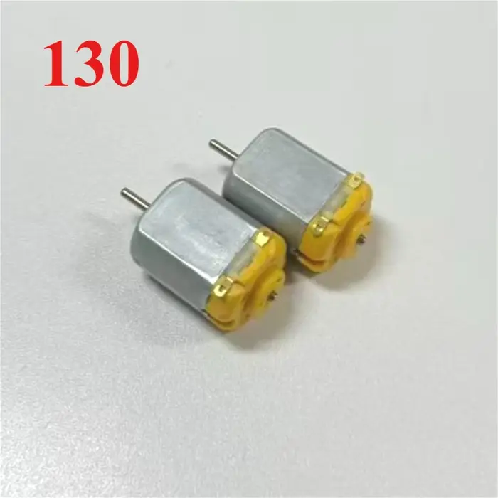 Moteur 130 à grande vitesse DC 3V 4.5V 6V 27000 tr/min pour modèle de voiture jouet télécommandé