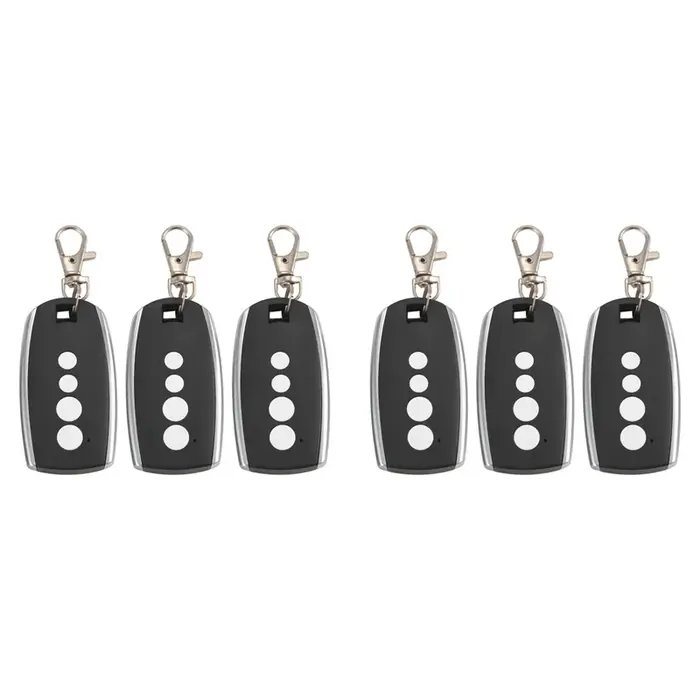 6X pour KING GATES STYLO2K télécommande de porte de Garage 433.92Mhz Code roulant porte télécommande