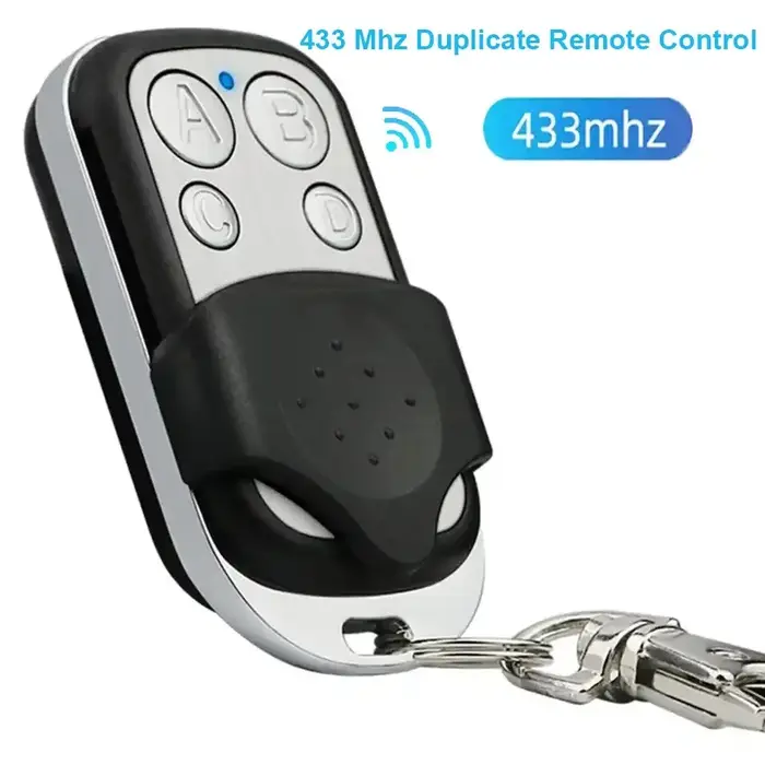 Ouvre-porte de Garage universel, 433MHZ, 4 boutons, Clone d'apprentissage fixe, Code roulant, duplic