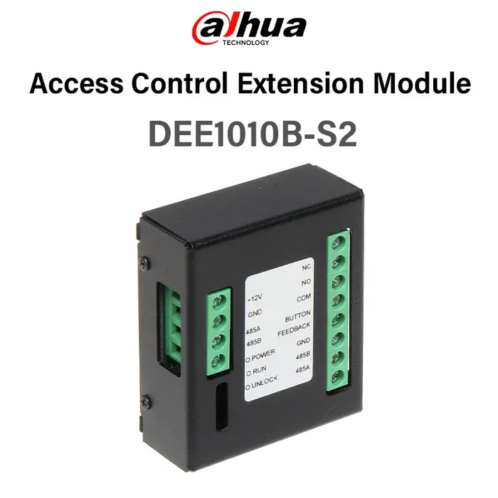 Dahua DEE1010B-S2 Module d'extension de contrôle d'accès pour interphone vidéo contrôle le deuxième 