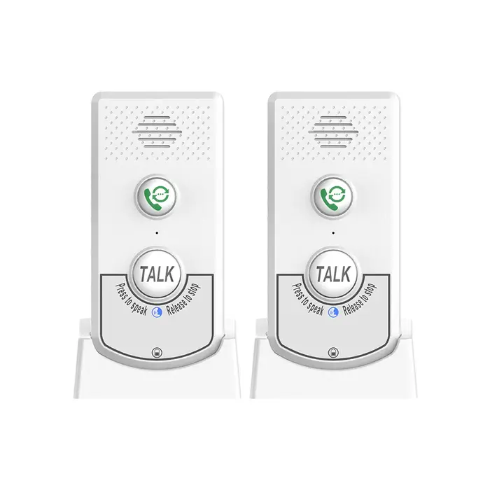 Paquet de 2 Interphones H8-2T sans fil pour appel vocal domestique, Interphone vocal Portable Ultra