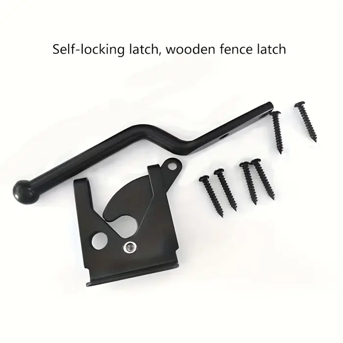 Loquet de porte autobloquant robuste