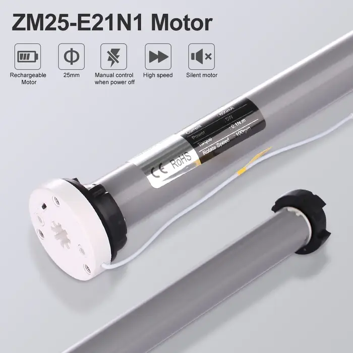 TIPIACE-stores roulants motorisés intelligents, télécommande, batterie rechargeable, occultant, tail