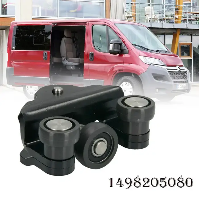 1498205080 Rouleau inférieur de porte coulissante Droit/Gauche Compatible avec Citroën FIAT Scudo Pe