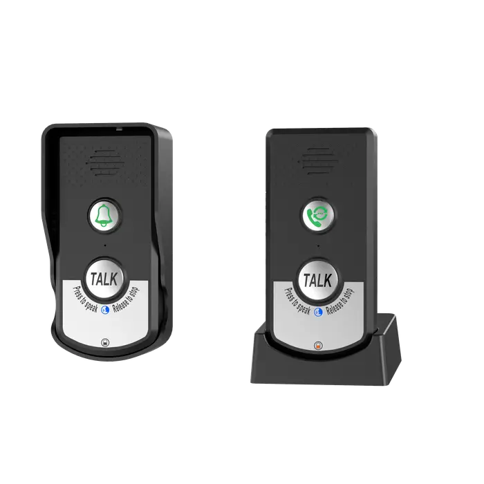 Interphone audio sans fil 1000M, émetteur et récepteur vocal longue portée, sonnette étanche pour la