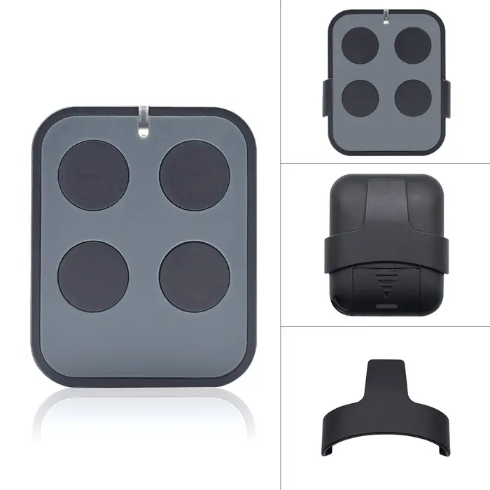 Duplicateur de télécommande de portail, ouvre-porte de garage Multifrequency, émetteur porte-clés 4 