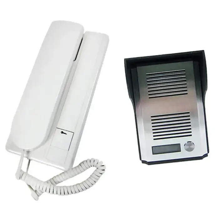 Système de téléphone de porte, système d'entrée d'interphone de sonnette, kits de sonnette d'interph