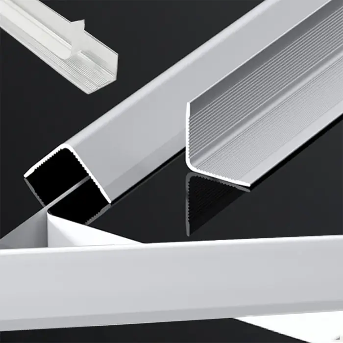 Protections d'angle en aluminium, protections murales, protections d'angle, autocollants anti-collis