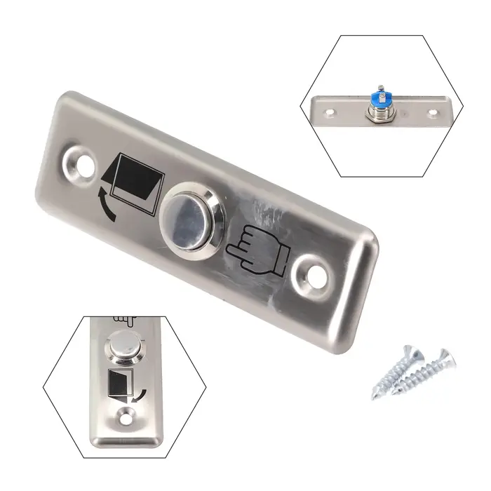 Bouton de contrôle d'accès pour porte, interrupteur de porte, bouton de sortie, système de contrôle 