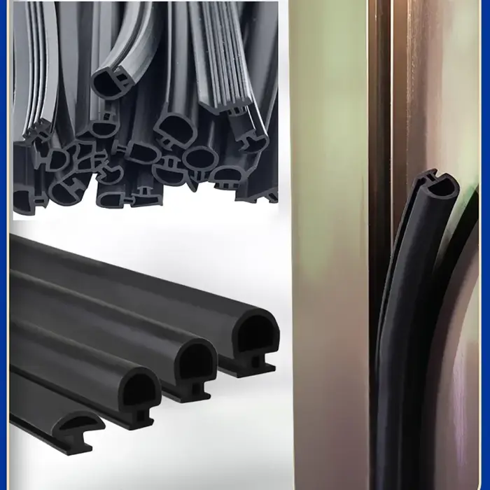 Bande insonorisée pour porte fenêtre en alliage d'aluminium
