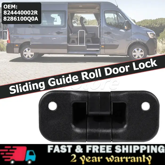 Serrure de porte en rouleau de guidage coulissant, pour Renault Master III Opel Movano NV400 2010 – 