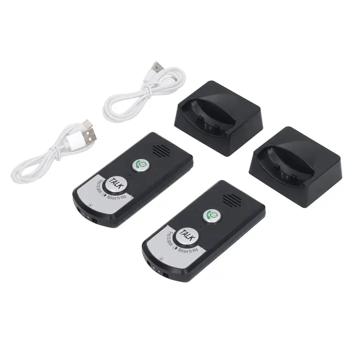 Unité d'interphone sans fil avec indication lumineuse, interphone vocal sans fil humanisé, économie 