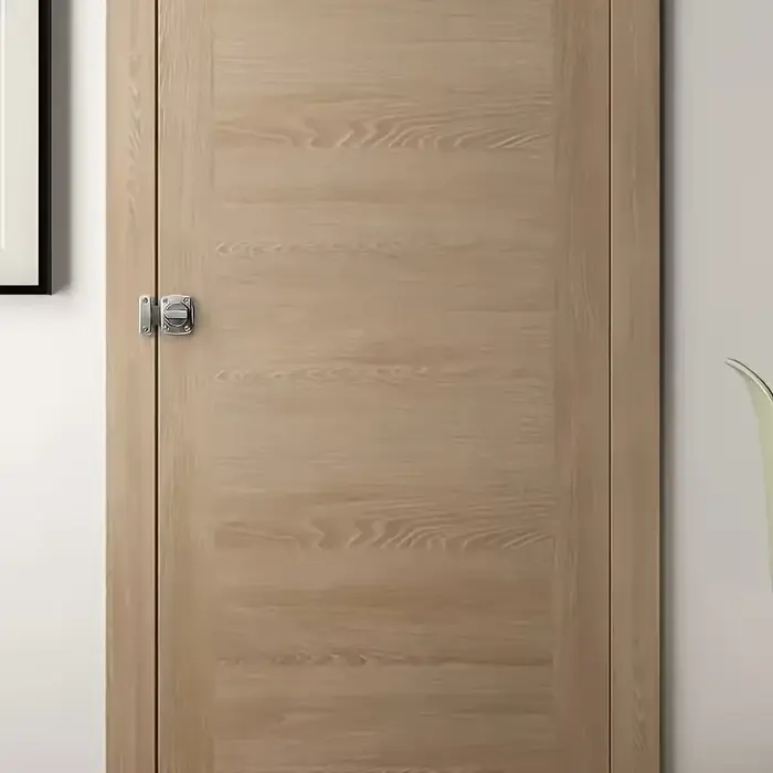 Serrure de porte rotative robuste en métal