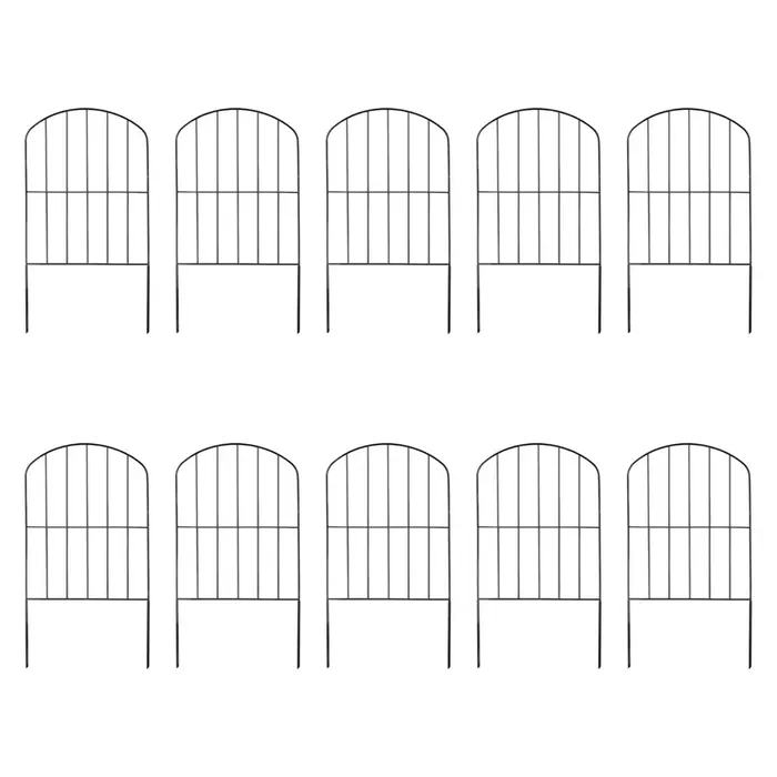 Panneaux de clôture de jardin pour l'extérieur, barrière pour animaux, bordure pour animaux de compa