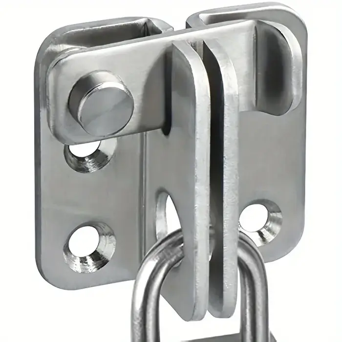 Loquet à bascule pour porte, boulon coulissant, loquet de sécurité pour armoire de grange, Cage pour