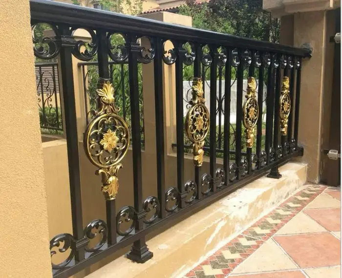 AS2047 TOMA – garde-corps de balcon en aluminium au Design moderne, clôtures et balustrades d'escali