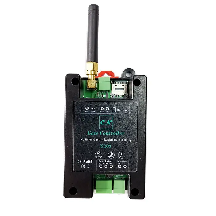Ouvre-porte à télécommande sans fil, commutateur de 101 guillemets, 101,2G ou 4G, GAthPLUS, G203